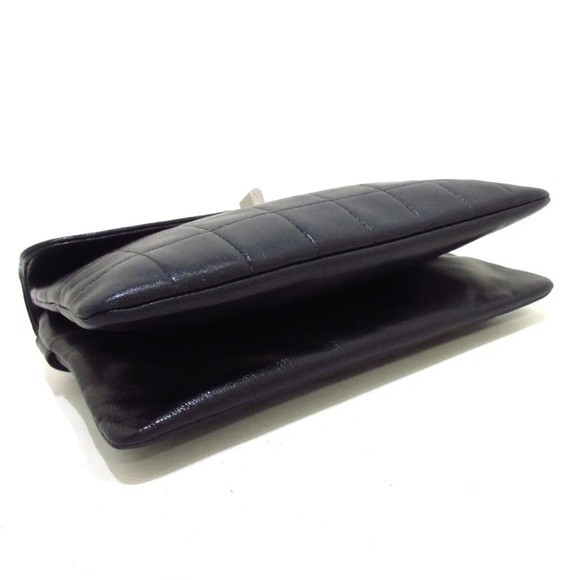 🔥❤️ CHANEL CHOCOLATE BAR 2.55 LAMBSKIN FLAP CLUTCH/WAIST BAG 🔥❤️ - Picture 15 of 16